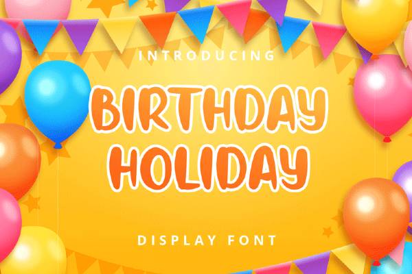Birthday Font Generator