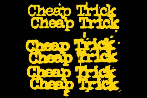 Cheap Trick Font