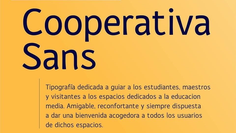 Cooperativa Sans preview 1