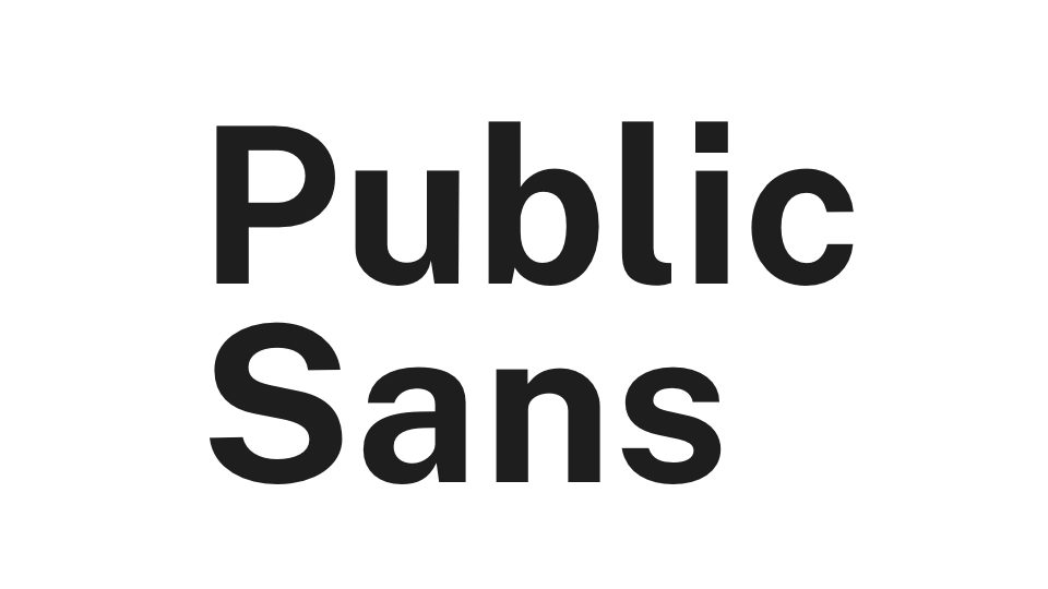 Public Sans preview 1
