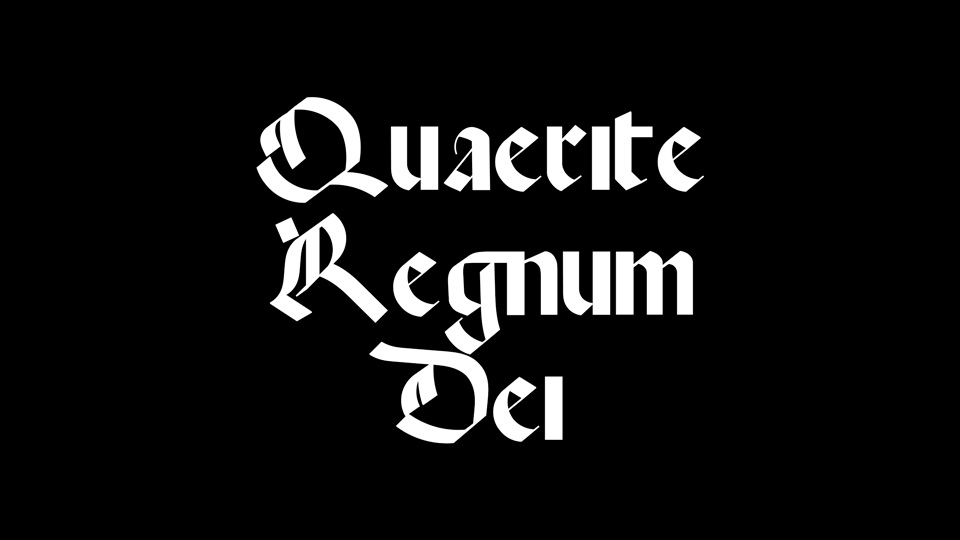 Quaerite Regnum Dei preview 1
