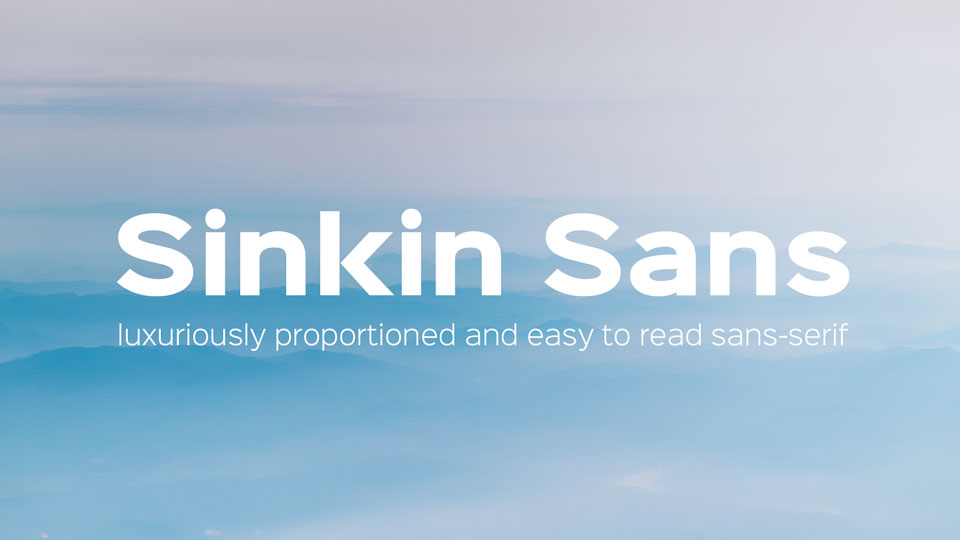 Sinkin Sans