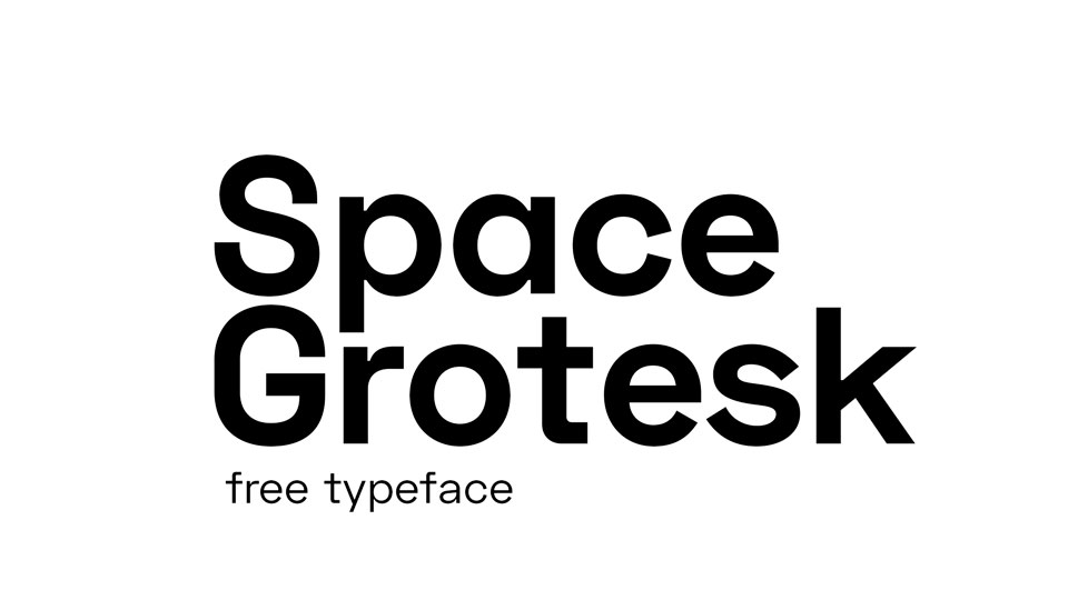 Space Grotesk preview 1