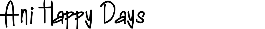 Ani Happy Days