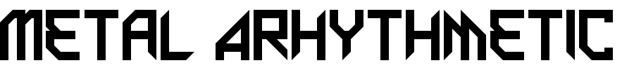 Metal Arhythmetic