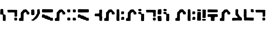 Standard Galactic Alphabet