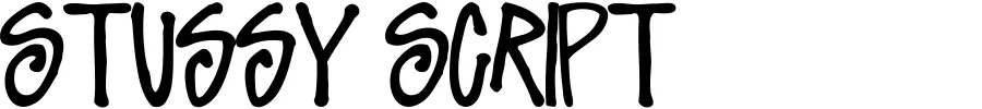 Stussy Script