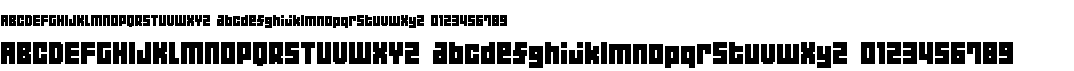 preview image of the 04b_19 font