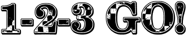 preview image of the 1-2-3 GO! font