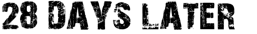 preview image of the 28 Days Later font