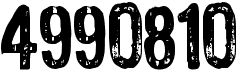 preview image of the 4990810 font
