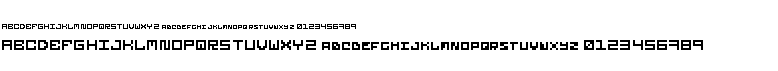 preview image of the 5Futurebit font