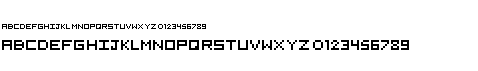 preview image of the 5x5 Pixel font