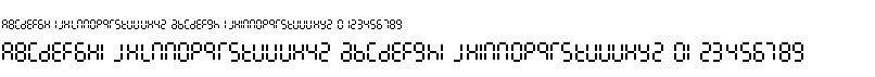 preview image of the 7LineDigital font