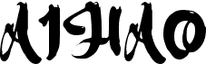 preview image of the A Aihao font