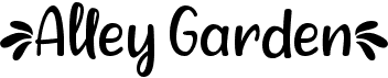 preview image of the A Alley Garden font