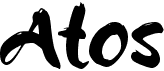 preview image of the A Atos font