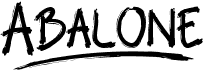 preview image of the Abalone font