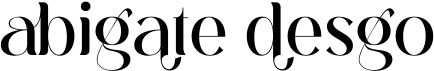 preview image of the Abigate Desgo font