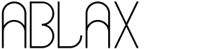 preview image of the Ablax font