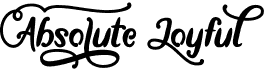 preview image of the Absolute Joyful font
