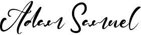 preview image of the Adam Samuel font