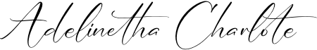 preview image of the Adelinetha Charlote font