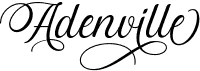 preview image of the Adenville font