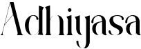 preview image of the Adhiyasa font