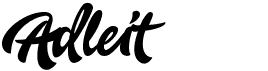 preview image of the Adleit font