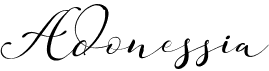 preview image of the Adonessia font