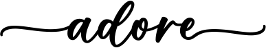 preview image of the Adore font