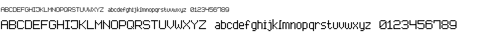 preview image of the Advanced Pixel-7 font