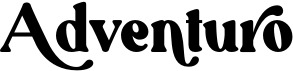preview image of the Adventuro font