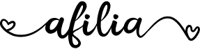 preview image of the Afilia font