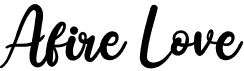 preview image of the Afire Love font