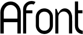 preview image of the Afont font