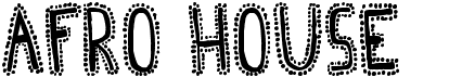 preview image of the Afro House font