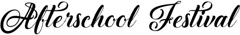 preview image of the Afterschool Festival font