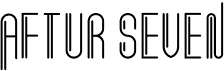 preview image of the Aftur Seven font