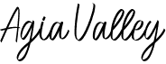 preview image of the Agia Valley font