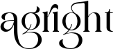 preview image of the Agright font