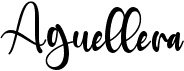 preview image of the Aguellera font