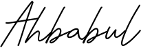 preview image of the Ahbabul font