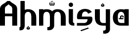 preview image of the Ahmisya font