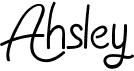 preview image of the Ahsley font