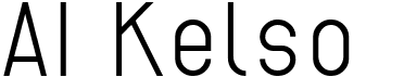 preview image of the AI Kelso font