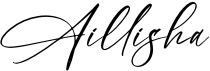 preview image of the Aillisha font