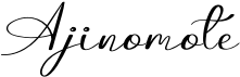 preview image of the Ajinomote font