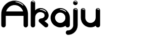 preview image of the Akaju font
